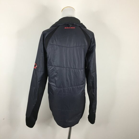 MAMMUT Swiss Design Pertex Quantum Gray Lightweight Zip Pocket Thumbholes Jacket - Picture 11 of 13